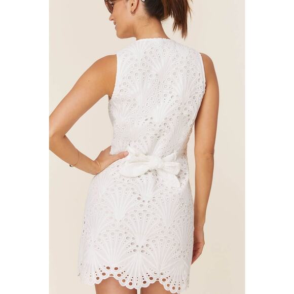Andie The Navarino Dress in Eyelet White XL NWT - Picture 9 of 9